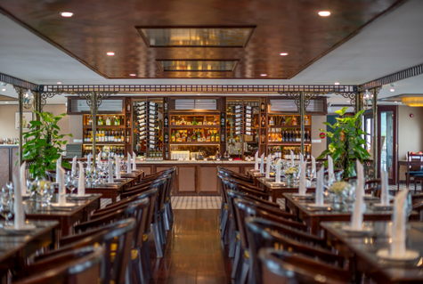 Indochina Cruise - dining room