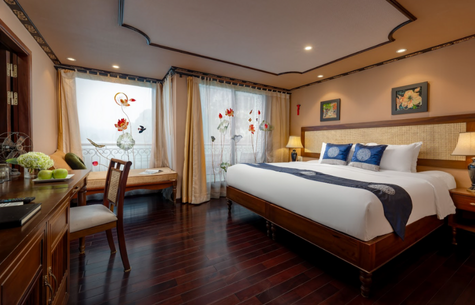 Indochina Cruise - bedroom